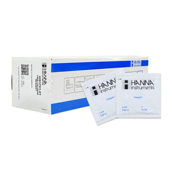 HANNA-HI93701-01-REACTIVOS EN POLVO PARA CLORO LIBRE (METODO DPD 100 TESTS) - Imagen 3