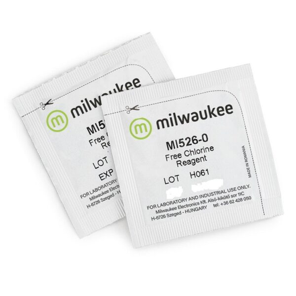 MILWAUKEE-MI526-100-REACTIVOS EN POLVO PARA CLORO LIBRE (100 TEST)