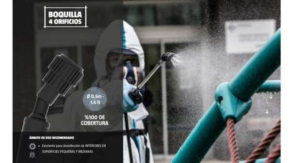 PULVERIZADOR A BATERIA DE 15 LITROS – IK MODELO E-15 BS - Imagen 4