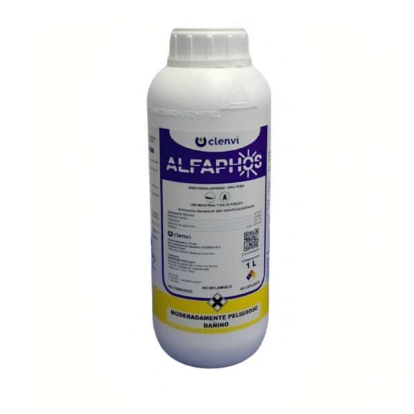 ALFAPHOS E.C (TEMEPHOS AL 25% + ALFACIPERMETRINA AL 10 %) | FRASCO X 1 LITRO | INSECTICIDA | CONTROL DE PLAGAS - Imagen 2